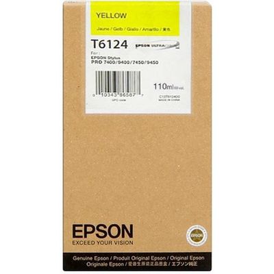 Epson T6124 (C13T612400) Inktcartridge Geel
