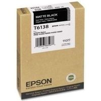 Epson T6138 (C13T613800) Inktcartridge Mat-zwart