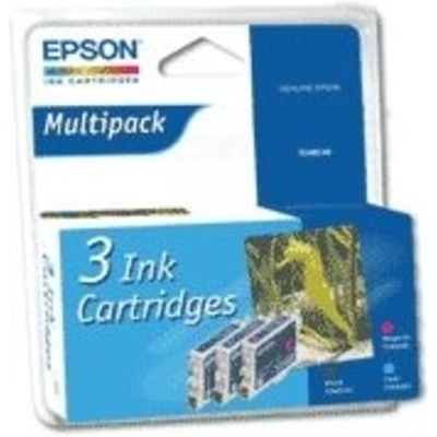 Epson T048C (T048C4010) Inktcartridge Zwart/Cyaan/magenta