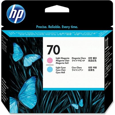 HP 70 (C9405A) Printkop Licht-cyaan + licht-magenta
