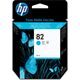 HP 82 (CH566A) - Cyan - Cartouche d'encre