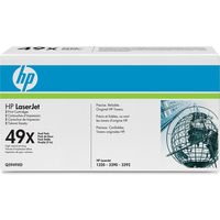 HP 49X (Q5949XD) Toner - pack de 2 - Noir - Grande capacité - Multipack
