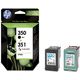 HP 350+351 (SD412EE) - Noir + 3 couleurs - Cartouche d'encre - Multipack