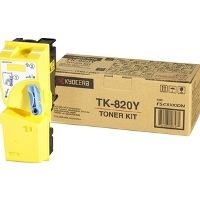 Kyocera TK-820Y - Jaune - Toner