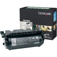 Lexmark 12A7468 Toner Zwart