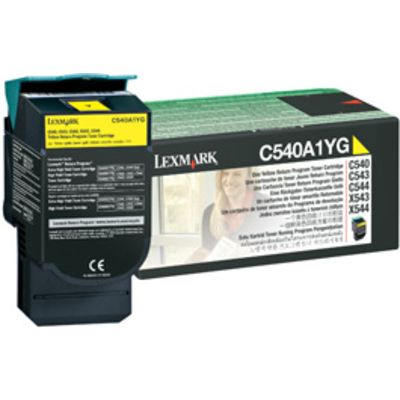 Lexmark C540A1YG Toner Geel