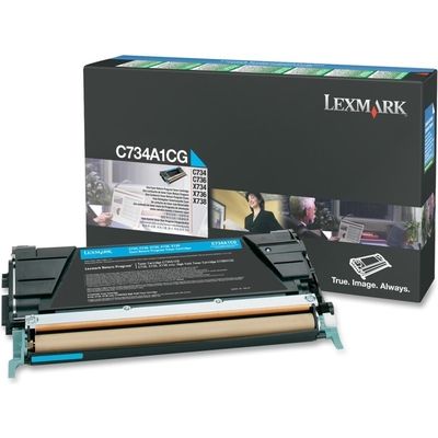 Lexmark C734A1CG - Cyan - Toner