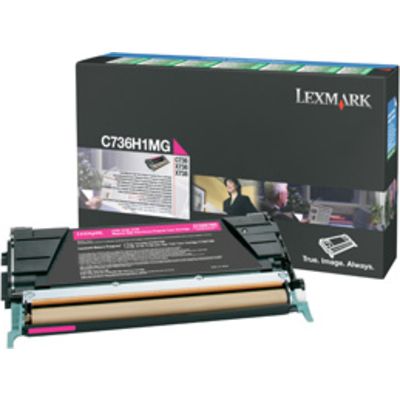 Lexmark C736H1MG - Magenta - Toner - Grande capacité