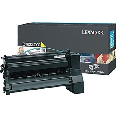 Lexmark C782X2YG - Jaune - Toner - Très grande capacité