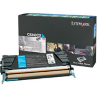 Lexmark C5340CX Toner Cyaan Extra hoge capaciteit
