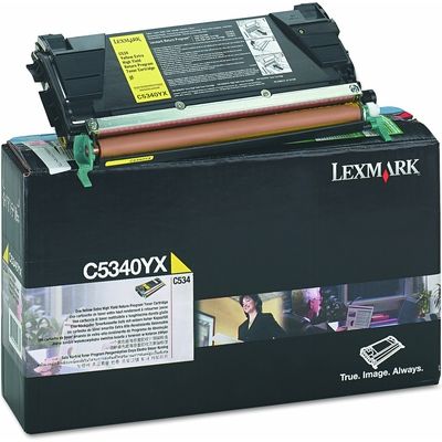 Lexmark C5340YX Toner Geel Extra hoge capaciteit