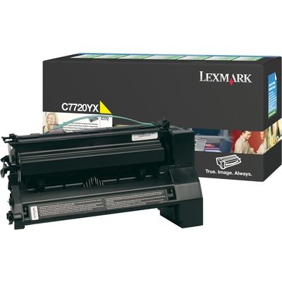 Lexmark C7720YX Toner Geel Extra hoge capaciteit