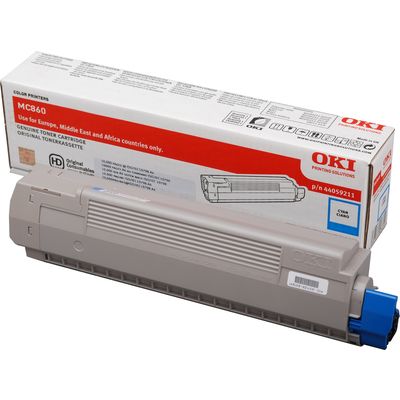 OKI 44059211 Toner Cyaan