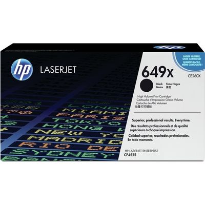 HP 649X (CE260X) - Noir - Toner - Grande capacité