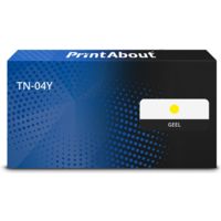 PrintAbout Huismerk vervangt Brother TN-04Y Toner Geel