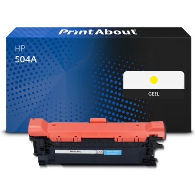 Huismerk HP 504A (CE252A) Toner Geel