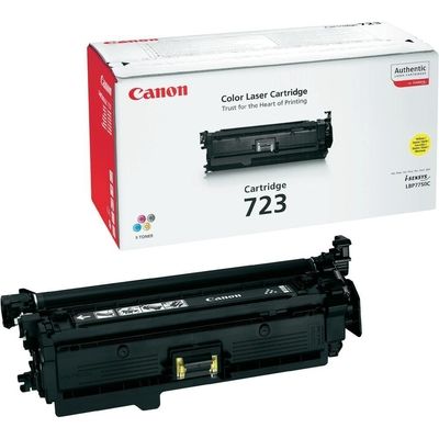 Canon 723 Y Toner Geel