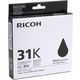 Ricoh GC-31K (405688) - Noir - Cartouche d'encre