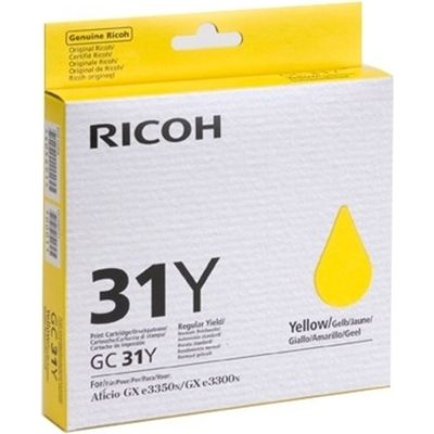 Ricoh GC-31Y (405691) Inktcartridge Geel