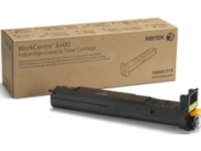 XEROX Toner für XEROX WorkCentre 6400, gelb, HC