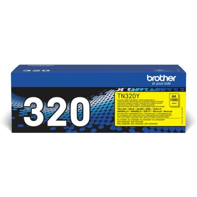 Brother TN-320Y Toner Geel