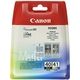 Canon PG-40 / CL-41 - Noir + 3 couleurs - Cartouche d'encre - Multipack