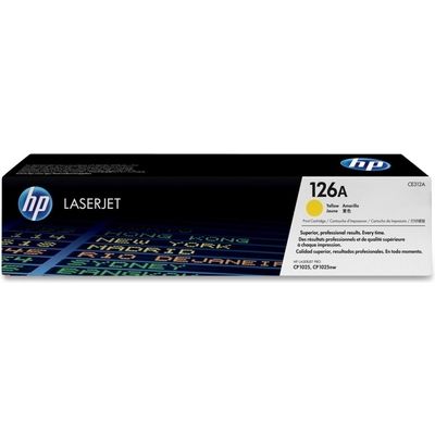 HP 126A (CE312A) Toner Geel