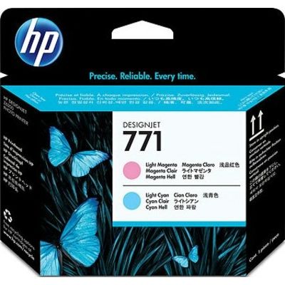 HP 771 (CE019A) - Cyan clair + magenta clair - Tête d'impression