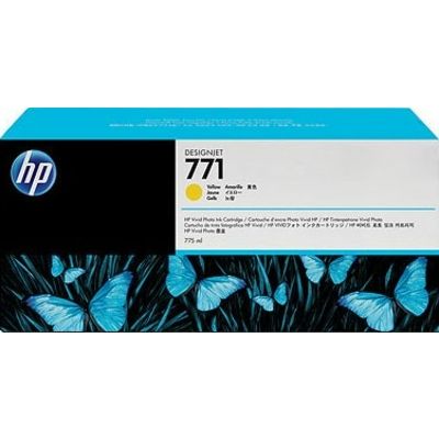 HP 771 (CE040A) - Jaune - Cartouche d'encre