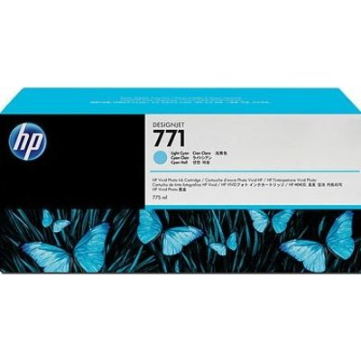 HP 771 (CE042A) - Cyan clair - Cartouche d'encre