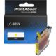 PrintAbout Huismerk vervangt Brother LC-985Y Inktcartridge Geel