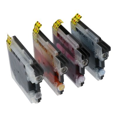 PrintAbout Huismerk vervangt Brother LC-985VALBP Inktcartridge 4-kleuren Multipack