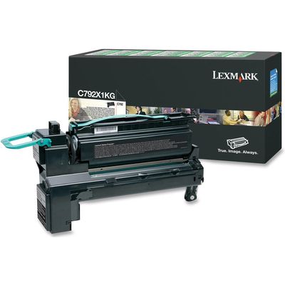 Lexmark C792X1KG Toner Zwart Extra hoge capaciteit