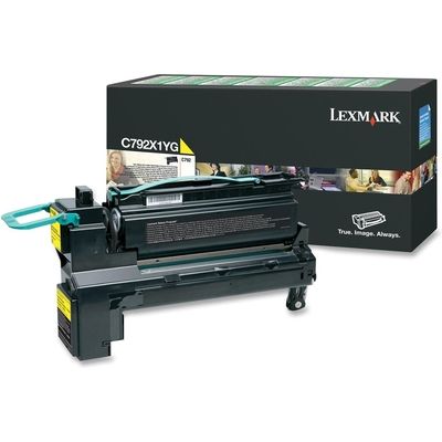 Lexmark C792X1YG Toner Geel Extra hoge capaciteit