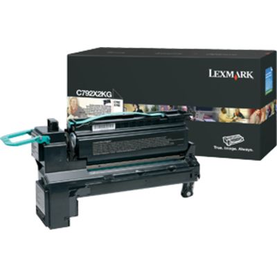 Lexmark C792X2KG Toner Zwart Extra hoge capaciteit