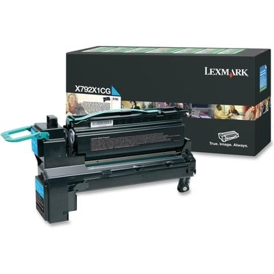 Lexmark X792X1CG Toner Cyaan Extra hoge capaciteit