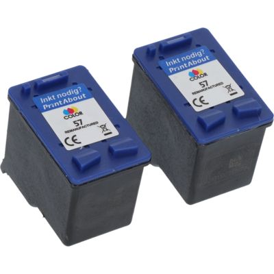 Huismerk HP 57 (C6657AE) Inktcartridge 3-kleuren Multipack