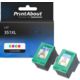Cartouche compatible HP 351XL (CB338EE) - 3-couleurs - Grande capacité - Multipack