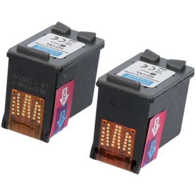 Cartouche compatible HP 21 (C9351AE) 2x Noir - Multipack