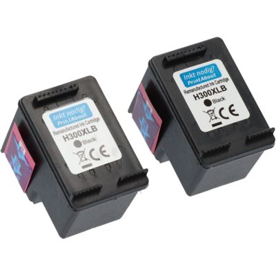 Huismerk HP 300XL (D8J43AE) Inktcartridge Zwart Multipack 2-pack Hoge capaciteit