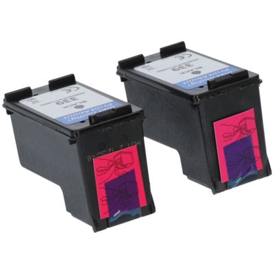 Huismerk HP 339 (C9504EE) Inktcartridge 2x Zwart - Multipack