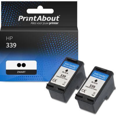 HP 339 Noir Cartouche d'encre remanufacturée - Remplace C8767EE
