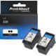 Cartouche compatible HP 339 (C9504EE) - pack de 2 - Noir - Multipack