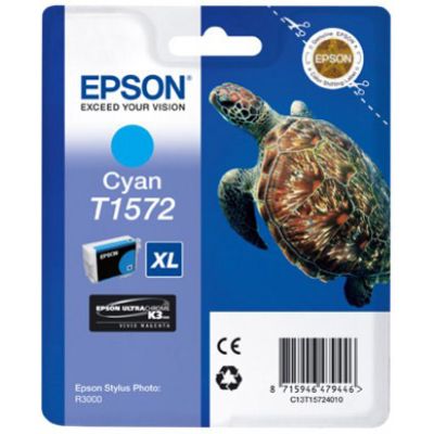 Epson T1572 (C13T157240) Cartouche d'encre Cyan