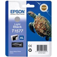 Epson T1577 (C13T157740) Inktcartridge Licht-zwart