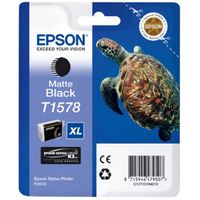 Epson T1578 (C13T157840) Inktcartridge Mat-zwart