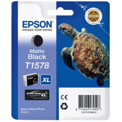 Epson T1578 (C13T157840) Inktcartridge Mat-zwart