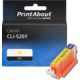Huismerk Canon CLI-526Y Inktcartridge Geel