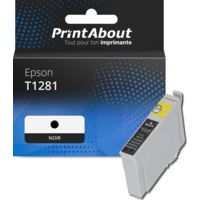 Cartouche compatible Epson T1281 - Noir