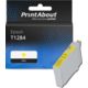 Huismerk Epson T1284 Inktcartridge Geel